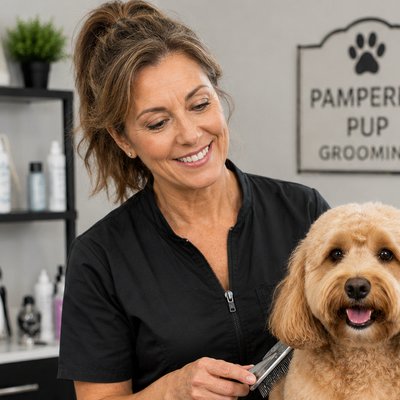 Dog groomer — illustrative example